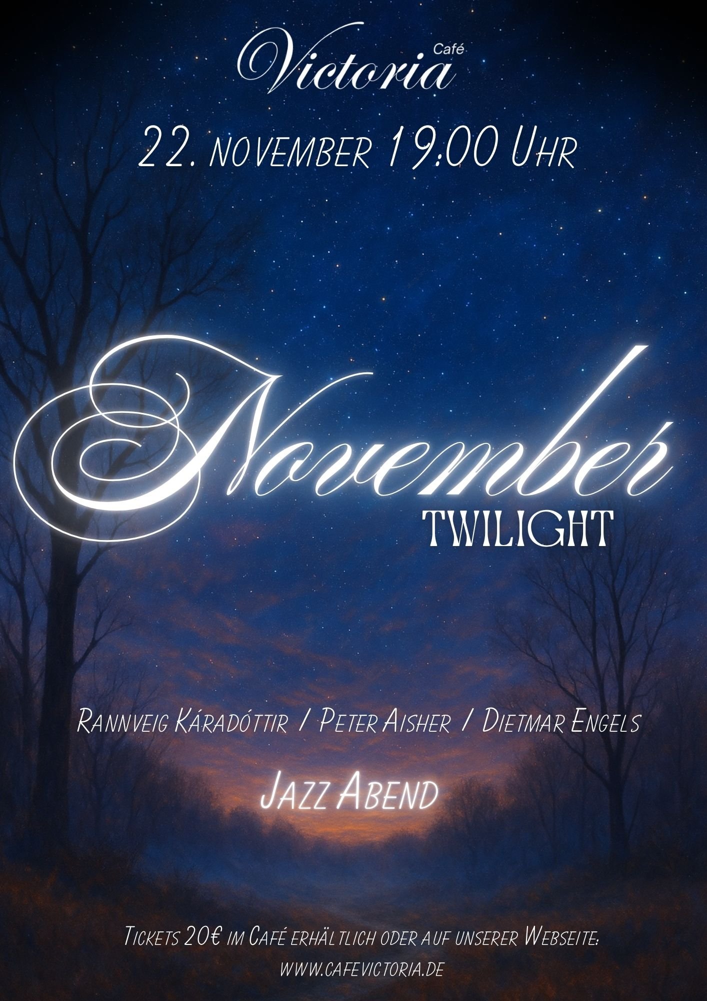 Jazz Konzert November Twiglight Cafe Victoria Coburg